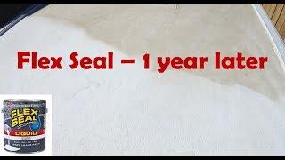 Flex Seal 1 Year Update - RV or Trailer Roof