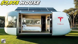 $7,975 Tiny House About to HIT THE MARKET: Tesla’s Game-Changer That Ends Tax Bills Forever!