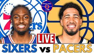 Sixers vs Pacers 2nd Half Live Play-By-Play & Postgame Show