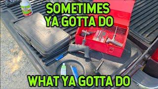 Nail In My Tire. Don't Do What I Do. Except In An Emergency.