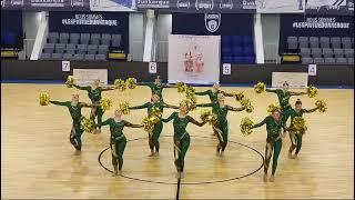 Petite pompon senior - Grâces Twirling Club - Championnat de France 2024 - Médaille d'or