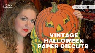 Collecting Vintage Halloween- Paper Diecut Decor