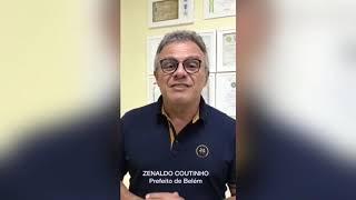 Prefeito de Belém, Zenaldo Coutinho esclarece os casos suspeitos envolvendo coronavírus