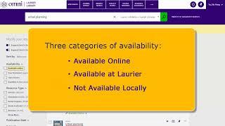 Getting Started with Omni 2: Accessing Library Materials