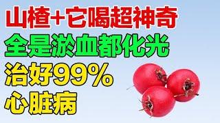 淤血严重就会变成毒！山楂+它一起泡水喝，化光身体的淤血，改善心脏病【养生有道2024】