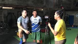 Behind the scene interview about HIIT work out (bombo radyo cauayan city isabela)