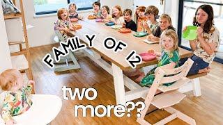 TWO MORE KIDS | Family of 12 w/ Twins + Triplets