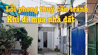 Những lỗi phong thủy cần tránh khi mua bất động sản