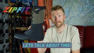 FIRST LOOK! The new ZIPFIT Espresso ski touring innerboot // DAVE SEARLE