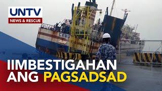 Pagsadsad ng 2 barko sa Batangas, iniimbestigahan na ng PPA