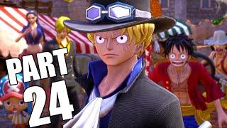 One Piece Odyssey Gameplay Walkthrough Part 24 | Chapter 8 Kingdom in Conflict - Battle of Dressrosa