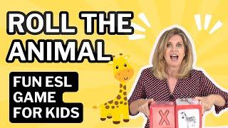 Roll the Animal: A Fun Speaking Game for Young Language Learners