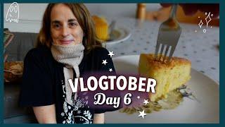   Sunday at home, lemon drizzle, VERY happy mail! ️ Vlogtober Day 6