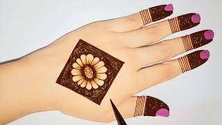 Beautiful Backhand Mehndi designs | Easy Simple Mehandi design | Mehendi design | Shab's Creation