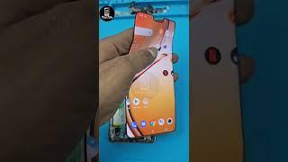 Vivo v23 pro display without glass || flexible paper display|| edge screen