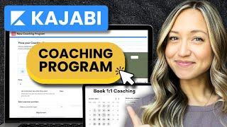 Kajabi Coaching Tutorial for 1:1 and Group Coaching (Step-by-Step Guide!)