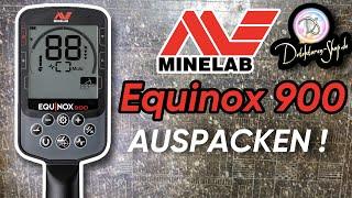 Minelab Equinox 900 Metalldetektor Unboxing - das ist drin - Detektoren Shop