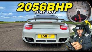 THE *2056BHP GRIM REAPER* 911 TURBO ..WARNING SAVAGE PULLS