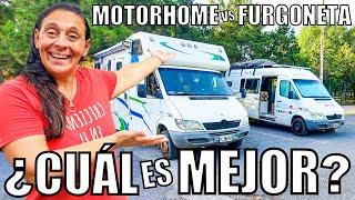  MOTORHOME vs FURGONETA CAMPER  Comparamos las MEJORES CASAS RODANTES  VANTOUR Mercedes Sprinter