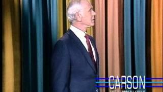 Johnny Carson is Corrected by Doc Severinsen during the monologue on The Tonight Show