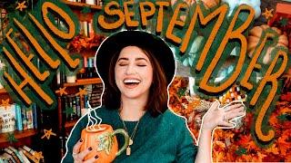 HELLO SEPTEMBER  Book Shopping, Fall Haul, Decorating, Baking, and Cozy Nights In ️