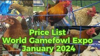 Philippines World Gamefowl Expo 2024