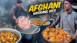 KABULI PULAO RECIPE | Afghanistan Village Wedding Food | Original 250+ KG AFGHANI BIRYANI Prepared