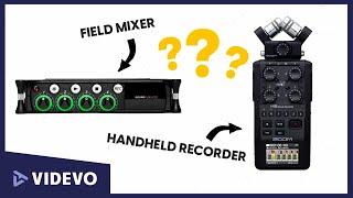 Handheld Recorder vs. Field Mixer: What's The Difference?