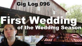 First Wedding of the Season  Simple Mobile DJ Setup | DJ Gig Log 096