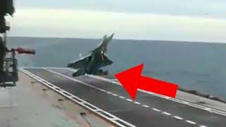 WORST Aircraft Carrier Landings - Daily dose of aviation