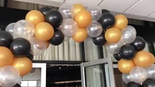 Arco DE GLOBOS PARA TUS EVENTOS 