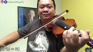 Gavotte | Slow Practice | Suzuki Violin Book 1