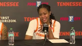 WBB | Kaniya Boyd, Jewel Spear and Ruby Whitehorn Postgame vs. Winthrop (12.29.24)