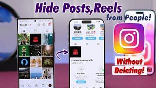 Hide Posts on Instagram! [How to Without Deleting]