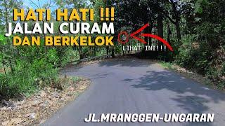 JALAN ALTERNATIF MRANGGEN UNGARAN | JALAN BERKELOK COCOK BUAT REYEN MOTOR