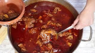 BIRRIA DE RES PARA 12 A 15 PERSONAS