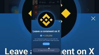 Leave a comment on X X Empire Quest Complete | X Empire New Quest Complete | X Empire Binance Task