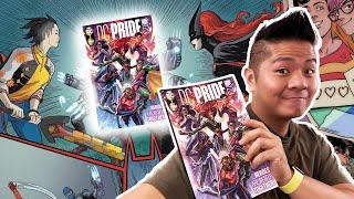 Drawing Comics for DC Pride 2023