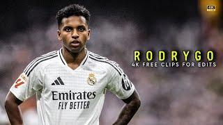 Rodrygo Goes 2024 ● 4K FREE CLIPS / NO WATERMARK ● FREE TO USE ● 2160P ● D74 Edits 2.0