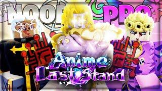 Getting The *LIMITED* 0.3% GODLY DIO On Anime Last Stand! - Noob To Pro