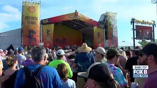 Jazz Fest 2024 concludes first day, draws crowds despite unconventional Thursday start