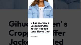 Gihuo Women’ s Cropped Puffer Jacket Padded Long Sleeve Coat: Who is it for? #gihuo #pufferjacket