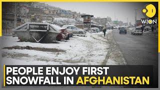 Afghanistan's First Snowfall In Kabul Brings Joy To Residents | World News | WION