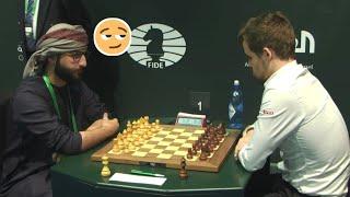 MAGNUS VS SALEH SALEM || World Rapid Chess