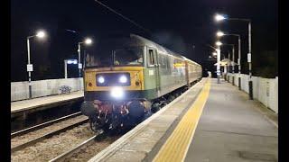 LSL Class 47 Railtour passing Grange Park - Royal Windsor Statesman