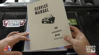 Willys Jeep FAQ: Before You Start Your Build - Manuals