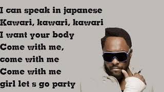 WILL I AM   It's my birthday Lyrics