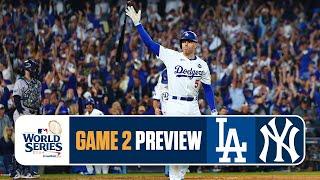 World Series Game 2 Preview: Yankees vs. Dodgers | On-field Preview