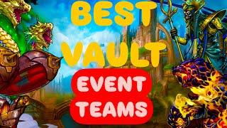 Gems of War BEST VAULT TEAMS 2024! Best Teams to Farm Verse Gnomes & Vault Keys!