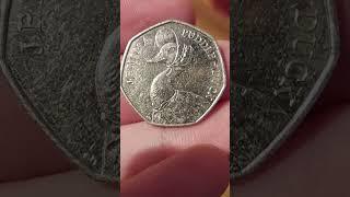 RARE JEMIMA 50 PENCE COIN